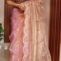 Glass Tissue Silk Sarees