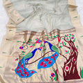 Soft Organza Paithani Sarees