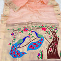 Soft Organza Paithani Sarees