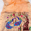 Soft Organza Paithani Sarees