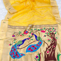 Soft Organza Paithani Sarees