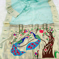 Soft Organza Paithani Sarees