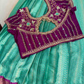 Kid's Semi Kanchi Gown
