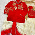 Kid's Banarasi Silk Family Combo