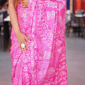 Moonga Rai Bhandej Print Sarees