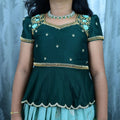 Kid's Banarasi Silk Lehenga