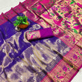 Soft Tissue Banarasi Silk Sarees