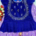 Kid's Uppada Silk Lehenga