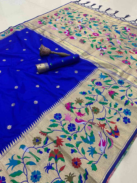 Soft Kanjeevaram Paithani Silk Sarees
