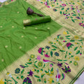 Soft Kanjeevaram Paithani Silk Sarees