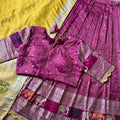 Viscose Tissue Silk Lehengas