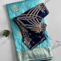 Banarasi Motifs Silk Sarees