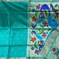 Tussar Silk Paithani Sarees