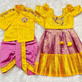 Kid's Semi Kanchi Family Combo