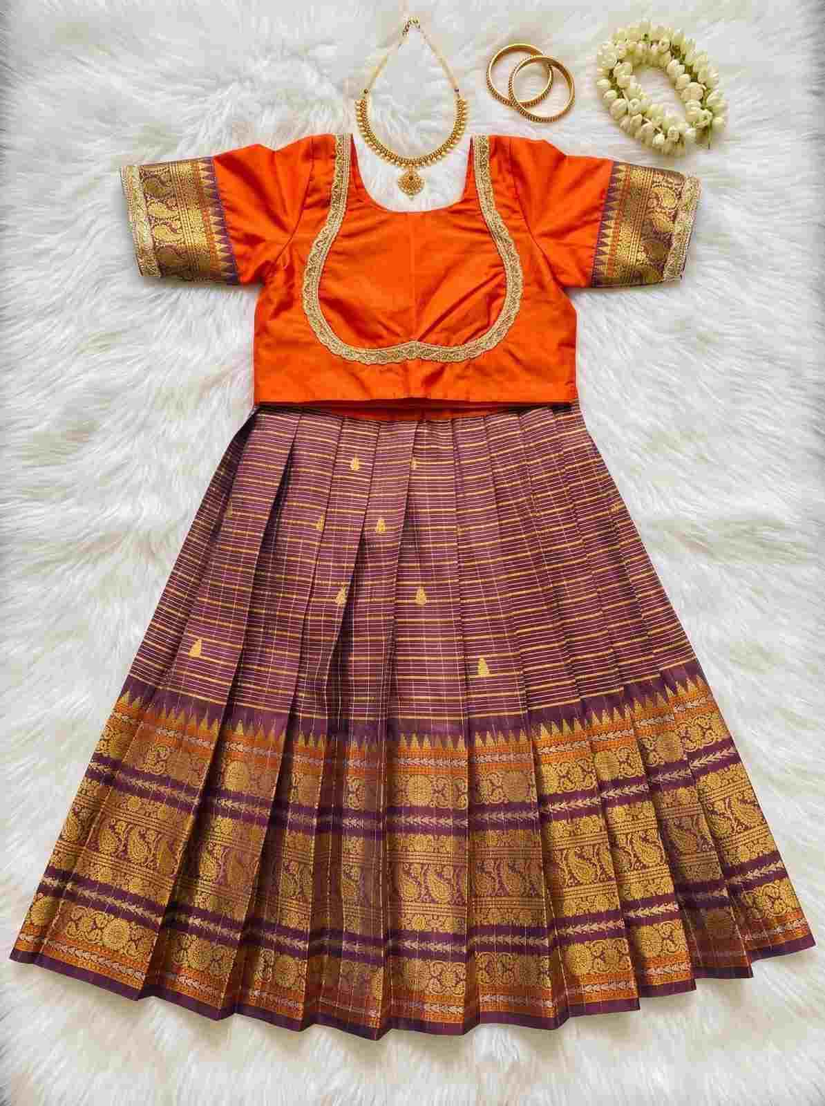 Rich Zari Silk Family Outfits