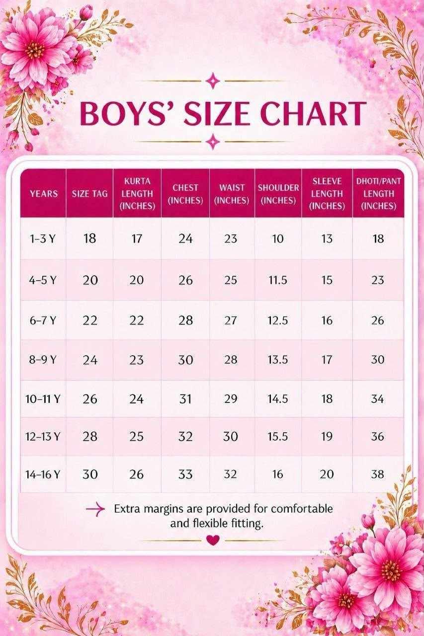 Boy's Viscose Natural Crepe Kurta Sets