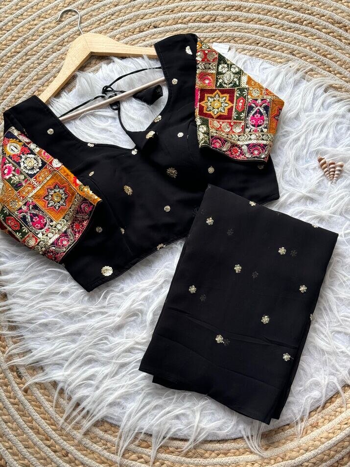 Sequence Georgette Sarees