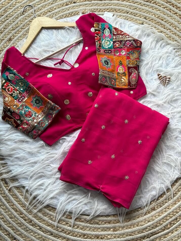 Sequence Georgette Sarees