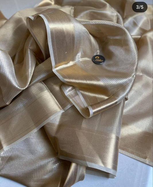 Nayantara's Tissue Silk Saree