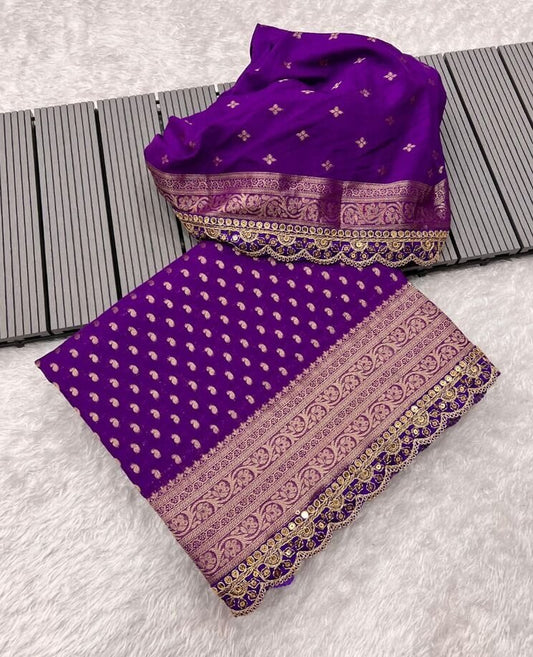 Khaddi Georgette Sarees