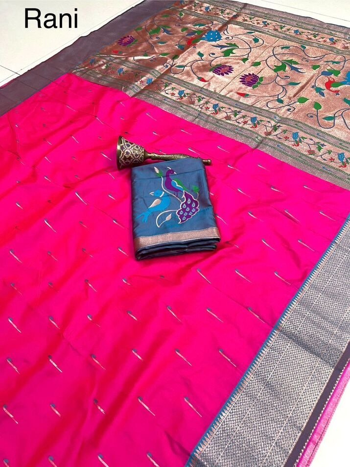 Soft Paithani Silk Sarees