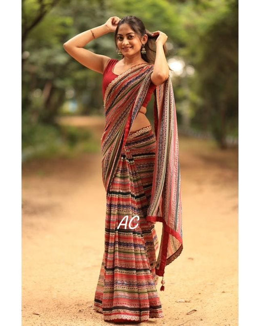 Chinnon Silk Saree