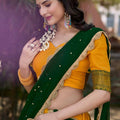Cotton Silk Lehangas