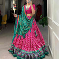 Tussar Silk Lehenga Cholis