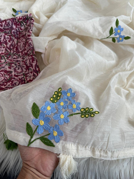 Chanderi Cotton Saree