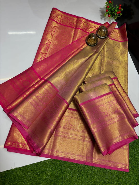 Floral Soft Kanchivaram Saree