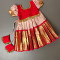 Kid's Banarasi Silk Family Combo