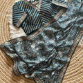 Crepe Silk Kalamkari Sarees