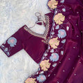 Pure Tussar silk saree