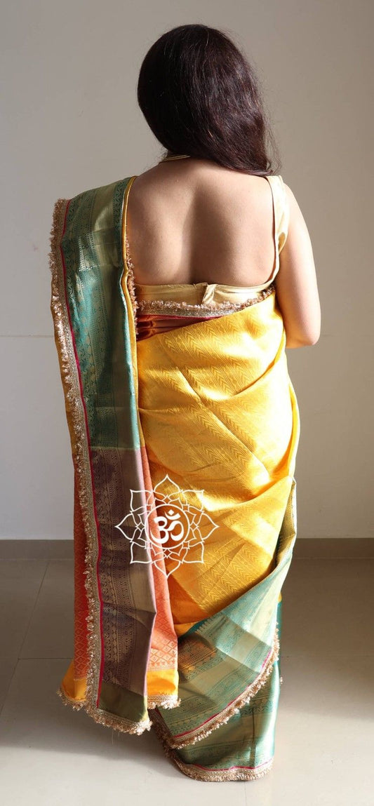 Semi Kanchi Pattu Saree