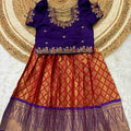 Kid's Semi Kanchi Lehenga