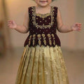 Semi Kanchi tissue family outfit – colour 1 – Arhas Couture