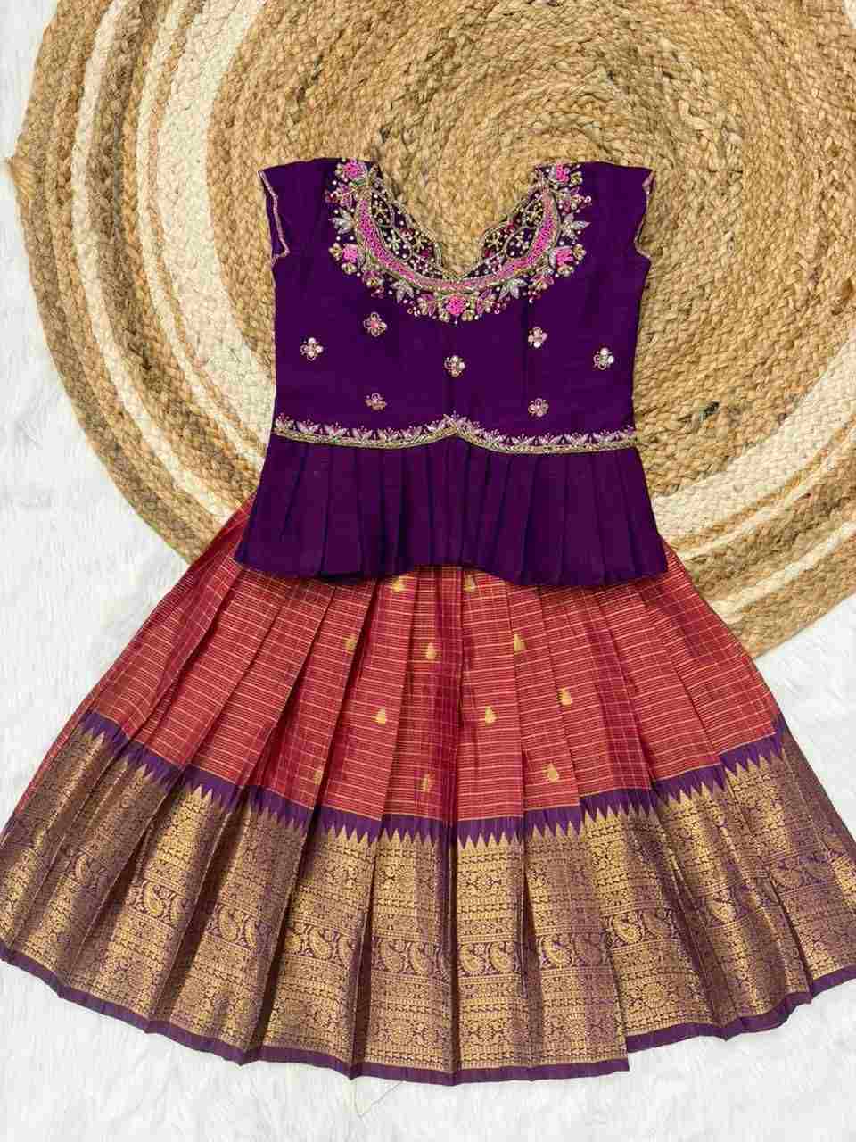 Semi Gadwal Silk Family Outfits