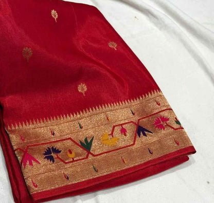 Soft Modal Silk Paithani Sarees