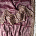 Tissue Crepe Silk Saree