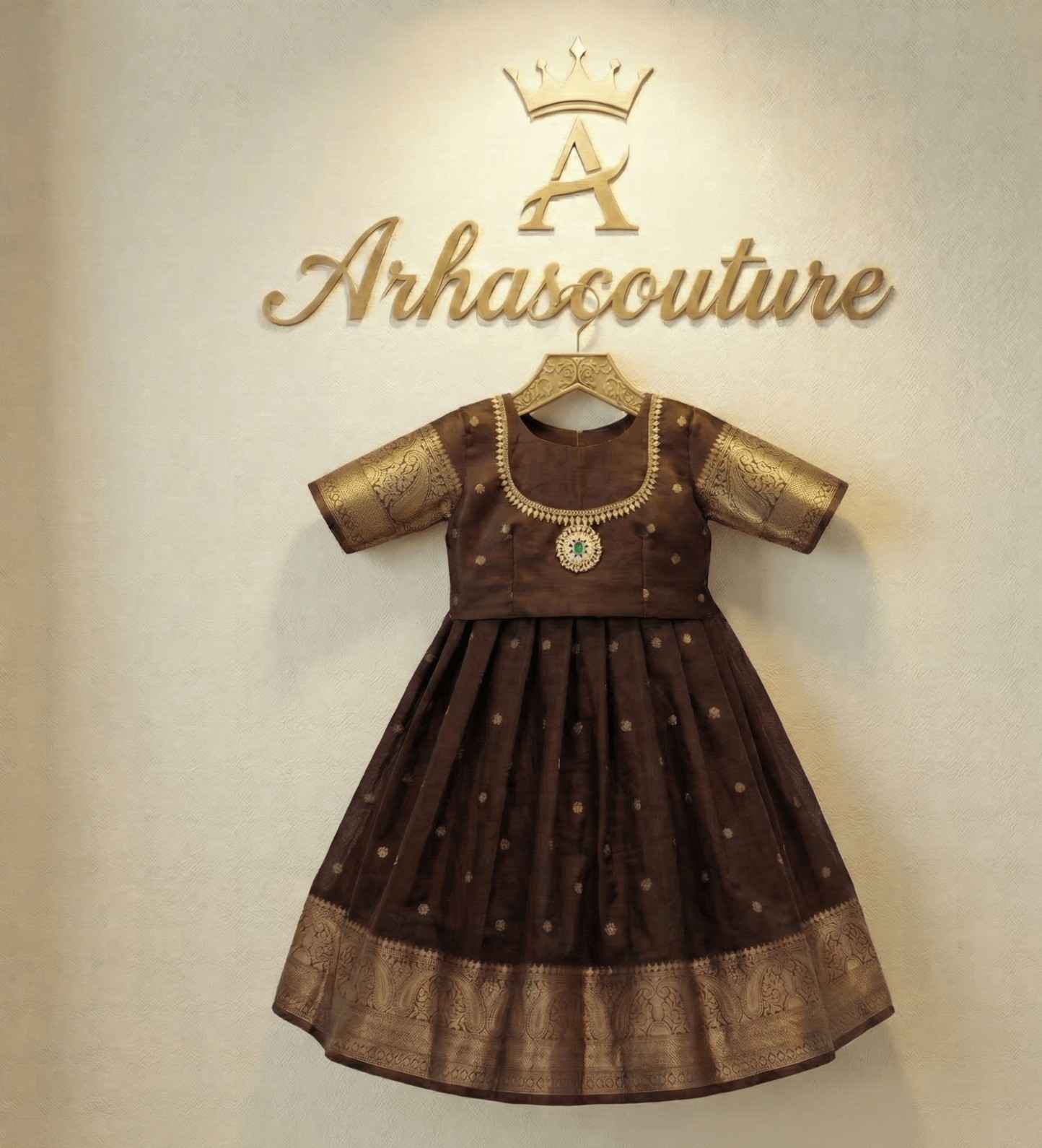 Semi Kanchi family outfit – colour 1 – Arhas Couture