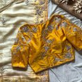 Fancy space silk crush saree – colour 3 – Arhas Couture