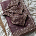Tissue Crepe Silk Saree