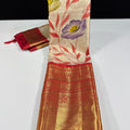 Hand Painted Banarasi Tissue Silk Sarees