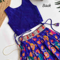 Kids silk blend lehengas by Arhas Couture