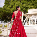 Chanderi Bhandini Lehengas