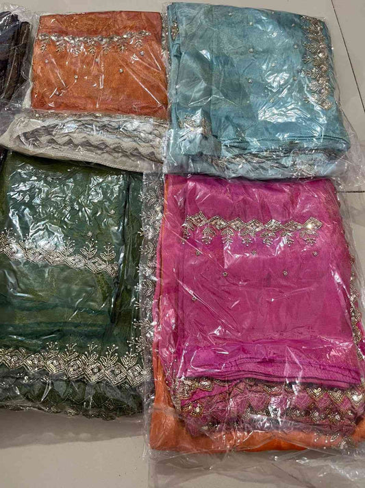 Handwork Tissue Silk Sarees