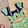 Kid's Dyeable Dola Silk Lehanga