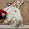 Kid's Paithani Zari Gowns