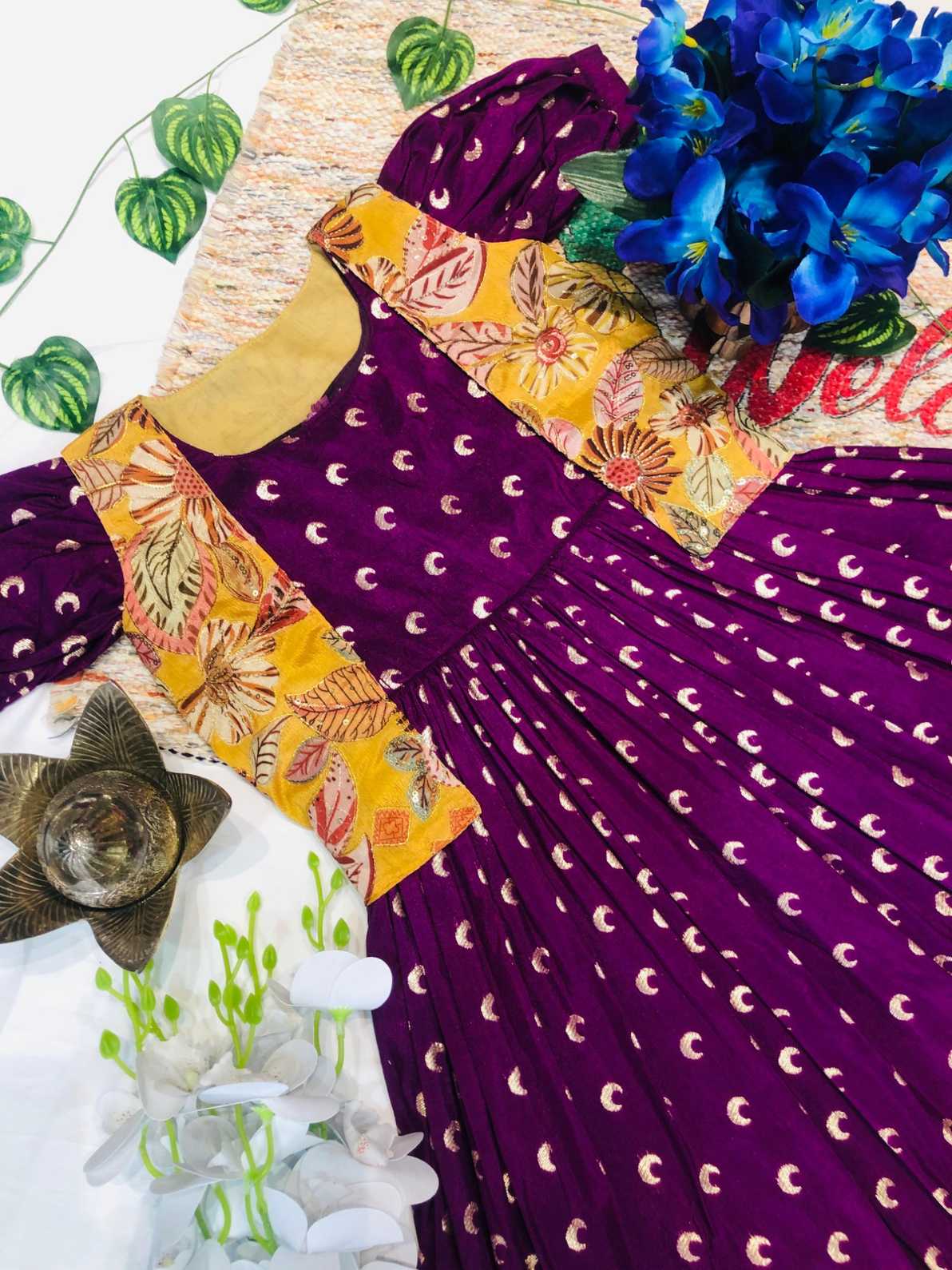 Kid's Soft Silk Gown