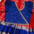 Banarasi raw silk family outfits by Arhas Couture